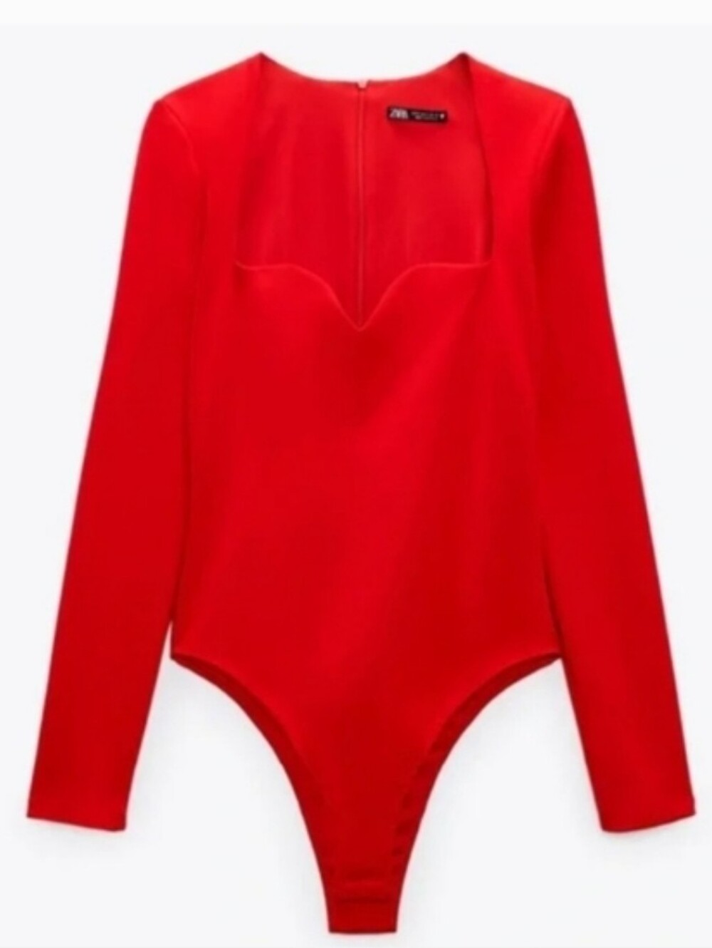 Zara Sweetheart neckline bodysuit